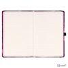 Notesz 13x26cm Purple Flowers, lined Realsystem 2026 kollekció!