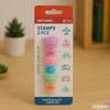 Kép 1/2 - Nyomda szett járművek 6db-os átm:2,5cm 25