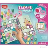 Kép 4/4 - Nyomdázó készlet foglalkoztató füzettel MAPED CREATIV Stamps hercegnő