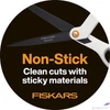 Kép 4/6 - Olló általános tapadásmentes 21cm FISKARS Titanium fehér