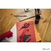 Olló iskolai 15cm FISKARS ombré piros