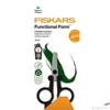 Kép 1/4 - Olló összecsukható 11cm FISKARS Functiona Form Renew fekete