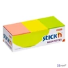 Öntapadó jegyzettömb 38x51 mm 12x100 lap STICK N neon színek
