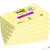 Kép 1/2 - Öntapadós jegyzettömb 3MPostit 76x127 mm, 4+2x90 lap, Super Sticky kanári sárga