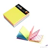 Kép 2/8 - Öntapadós jegyzettömb Stick N 101x76 mm, 280 lap, Magic Cube neon színek