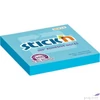 Kép 1/8 - Öntapadós jegyzettömb Stick N 76x76 mm, 100 lap, 360, kék 