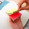 Kép 3/6 - Öntapadós jegyzettömb Stick N 76x76 mm, 100 lap, neon színek 