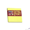 Kép 2/9 - Öntapadós jegyzettömb Stick N 76x76mm, 90lap, Extra Sticky, neon sárga 