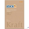 Kép 1/5 - Öntapadós jegyzettömb Stick N vonalas,150x101 mm, 100 lap, Kraft Notes 