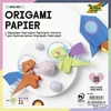 Origami papír 20x20 cm 70 g 500 lap FOLIA vegyes színek