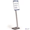 Padlóállvány A3 DURABLE INFO SIGN ezüst