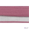 Szalag csipke old pink 1cmx91, 44m. Pamut Szalag csipke old pink