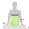 Kép 3/5 - Papírkosár 15l Exacompta PP, Linicolor, almazöld 
