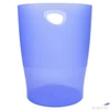 Kép 2/5 - Papírkosár 15l Exacompta PP, Linicolor, jégkék 