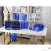 Kép 4/5 - Papírkosár 15l Exacompta PP, Linicolor, jégkék 