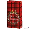 Kép 1/2 - Papírzsebkendő Ambiente Christmas Plaid Red 4 rétegű, 10db/cso.