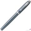 Kép 2/4 - Parker IM rollertoll kék-szürke tolltest ezüst klipszes-kupakos toll