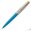 Kép 1/4 - Parker Royal golyóstoll 51 Premium Türkiz Kék,Arany Klipsz 21690