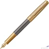 Kép 1/10 - Parker Royal töltőtoll Sonnet, Premium Pioneer Arrow 18k szürke, arany klipsz 2201038