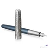 Kép 4/4 - Parker Royal Sonnet töltőtoll PREMIUM 18K METÁL KÉK, EZÜST KLIPSZ 2119743