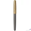 Kép 2/10 - Parker Royal töltőtoll Sonnet, Premium Pioneer Arrow 18k szürke, arany klipsz 2201038