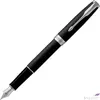 Kép 5/6 - Parker Sonnet töltőtoll matt fekete tolltest ezüst klipszes-kupakos toll