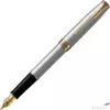 Kép 1/6 - Parker Sonnet töltőtoll Rozsdamentes acél tolltest arany klipszes-kupakos toll