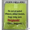 Kép 8/9 - Party láthatósági mellény Sebességkorlátozó 20-30-40-50-60, legénybúcsú