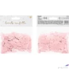 Kép 2/5 - Party konfetti szív forma, light pink, 15gr/csomag