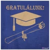 Szalvéta Szülinapi Gratulálunk, kék 33x33 cm, 3 rétegű 10db/csomag