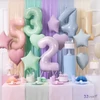 Partylufi fólia 45 cm, halvány lila 