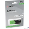 Kép 3/3 - Pendrive 64GB USB 45718 EMTEC B110 Click Easy fekete-zöld