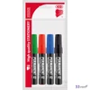 Alkoholos marker 12 4db 1-4mm vágott hegyű alkoholos filc alkoholos marker, filc