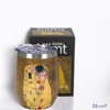 Pohár duplafalú 330ml Rozsdamentes acél hőtartó pohár Klimt: The Kiss