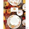 Porcelán tálca Harvest 27cm tökformájú dobozban