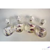 Kép 2/4 - Porcelán teás szett Levendulás, Levendula mintás teás kanna+csésze+szűrő üveg-Porcelán