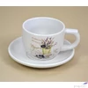 Kép 1/2 - Porcelán teáscsésze 250ml csésze+alj Levendula 