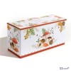 Porcelántálka Autumn Breeze fedővel, kanállal 22x8x9cm