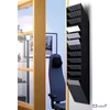 Prospektustartó fali fekvő A4 DURABLE FLEXIBOXX 12 fekete