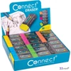 Radír Connect plasztik 6 szín