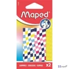 Radír kockamintás MAPED „Checkerboards” vegyes minták 2 db