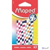 Radír kockamintás MAPED „Checkerboards” vegyes minták 2 db