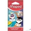 Kép 1/2 - Radír Maped Ergo Fun MultICOlor vegyes minták Radírok