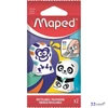 Radír Maped Ergo Fun MultICOlor vegyes minták Radírok