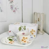 Reggeliző szett porcelán Jumbo csésze és alj COLORS OF NATURE Díszdobozban
