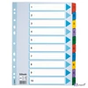 Regiszter Esselte 1-10 mylar 1-10 A4 Esselte