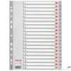 Kép 1/3 - Regiszter Esselte 1-20 műanyag 1-20 A4 Esselte