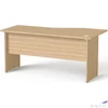 Kép 2/3 - Íróasztal Mayah SV-24 íves, balos, laplábbal, 160x80 cm, Freedom SV-24", kőris