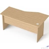 Kép 3/3 - Íróasztal Mayah SV-24 íves, balos, laplábbal, 160x80 cm, Freedom SV-24", kőris