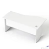 Kép 3/5 - Íróasztal íves baloslaplábbal 160x80cm MAYAH Freedom SV-24 fehér